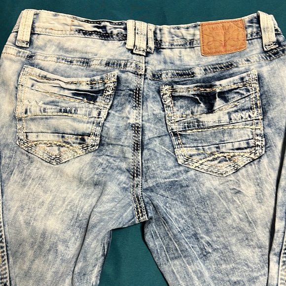 Women’s tye-dye Amethyst jeans - Picture 5 of 5